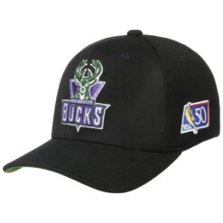 50th Anniv Patch Bucks Cap By Mitchell & Ness -Hut Shopping 50th Anniv Patch Bucks Cap by Mitchell Ness schwarz.61924 rf4