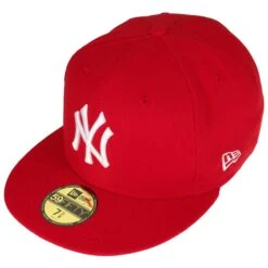 59Fifty MLB Basic NY Cap By New Era -Hut Shopping 59Fifty MLB Basic NY Cap by New Era rot.32832 1rf3