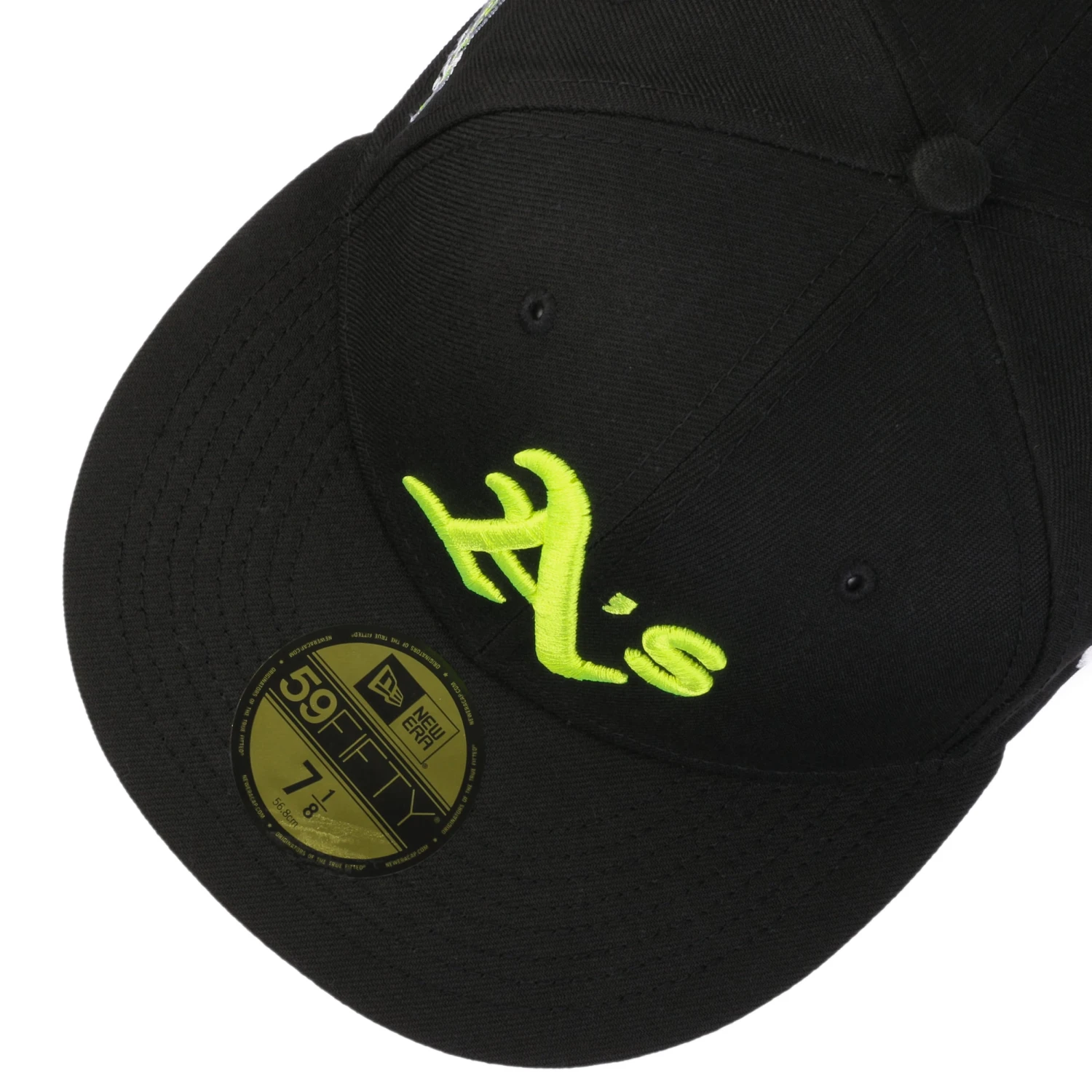 59Fifty MLB Neon Logo Athletics Cap By New Era 1 59Fifty MLB Neon Logo Athletics Cap By New Era