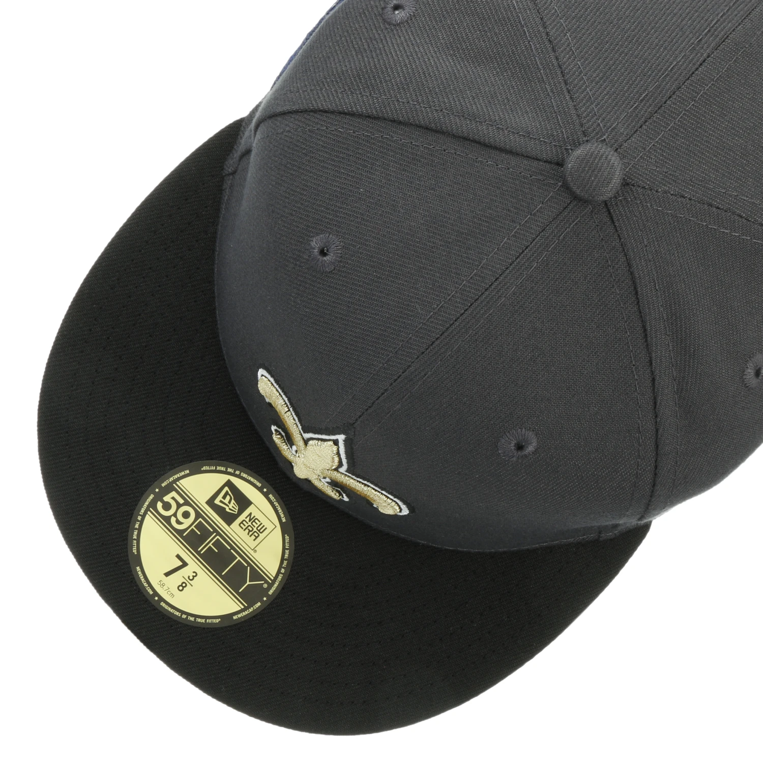 59Fifty New Orleans Saints Cap By New Era 1 59Fifty New Orleans Saints Cap By New Era
