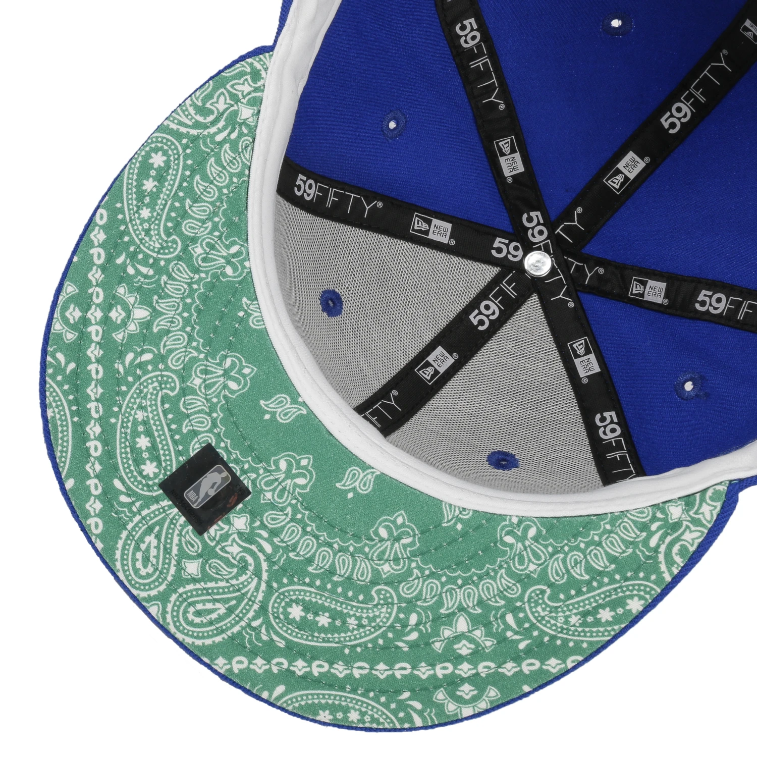 59Fifty Paisley Green 76ers Cap By New Era 2 59Fifty Paisley Green 76ers Cap By New Era – Bild 2