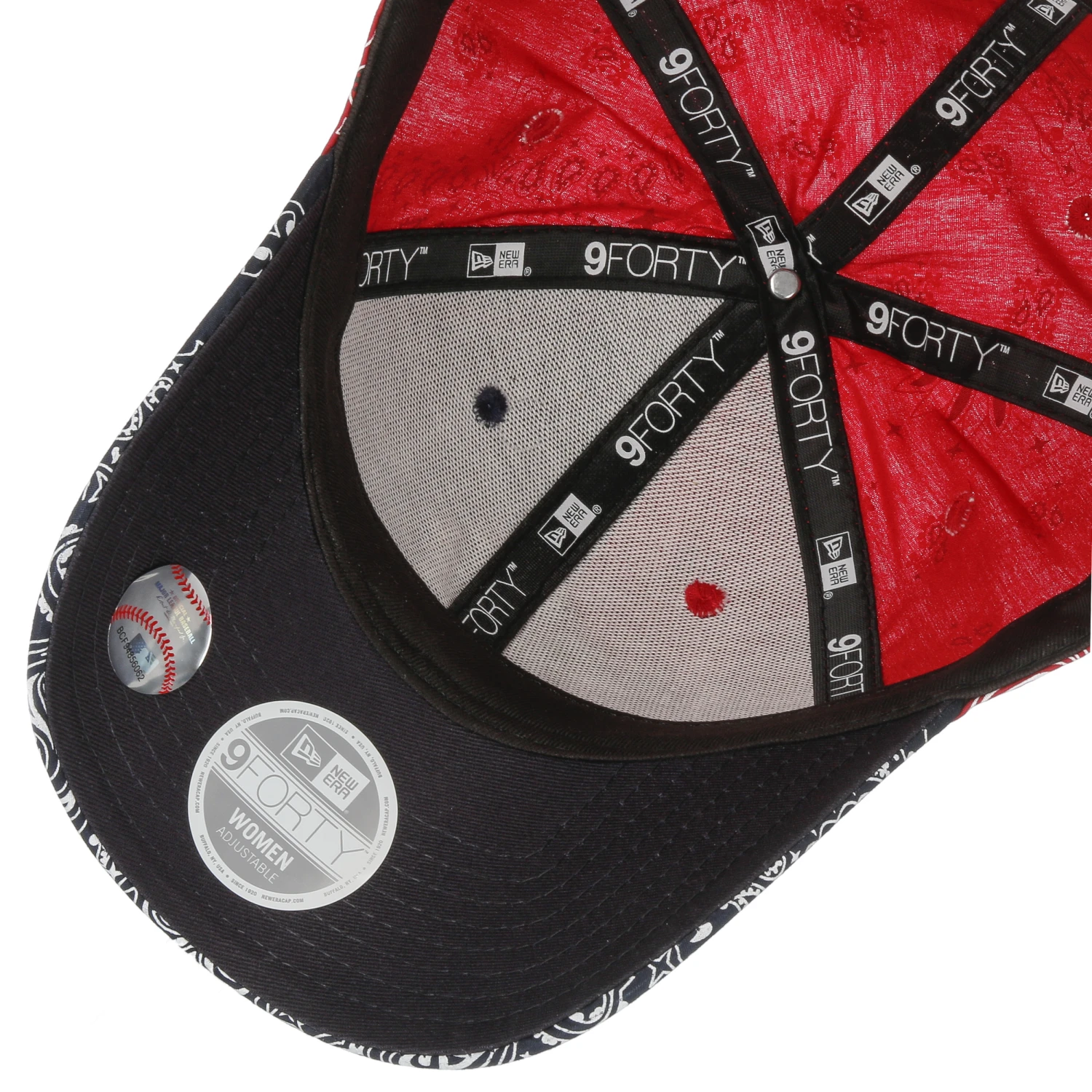 9Forty WMNS Paisley Yankees Cap By New Era 3 9Forty WMNS Paisley Yankees Cap By New Era – Bild 3