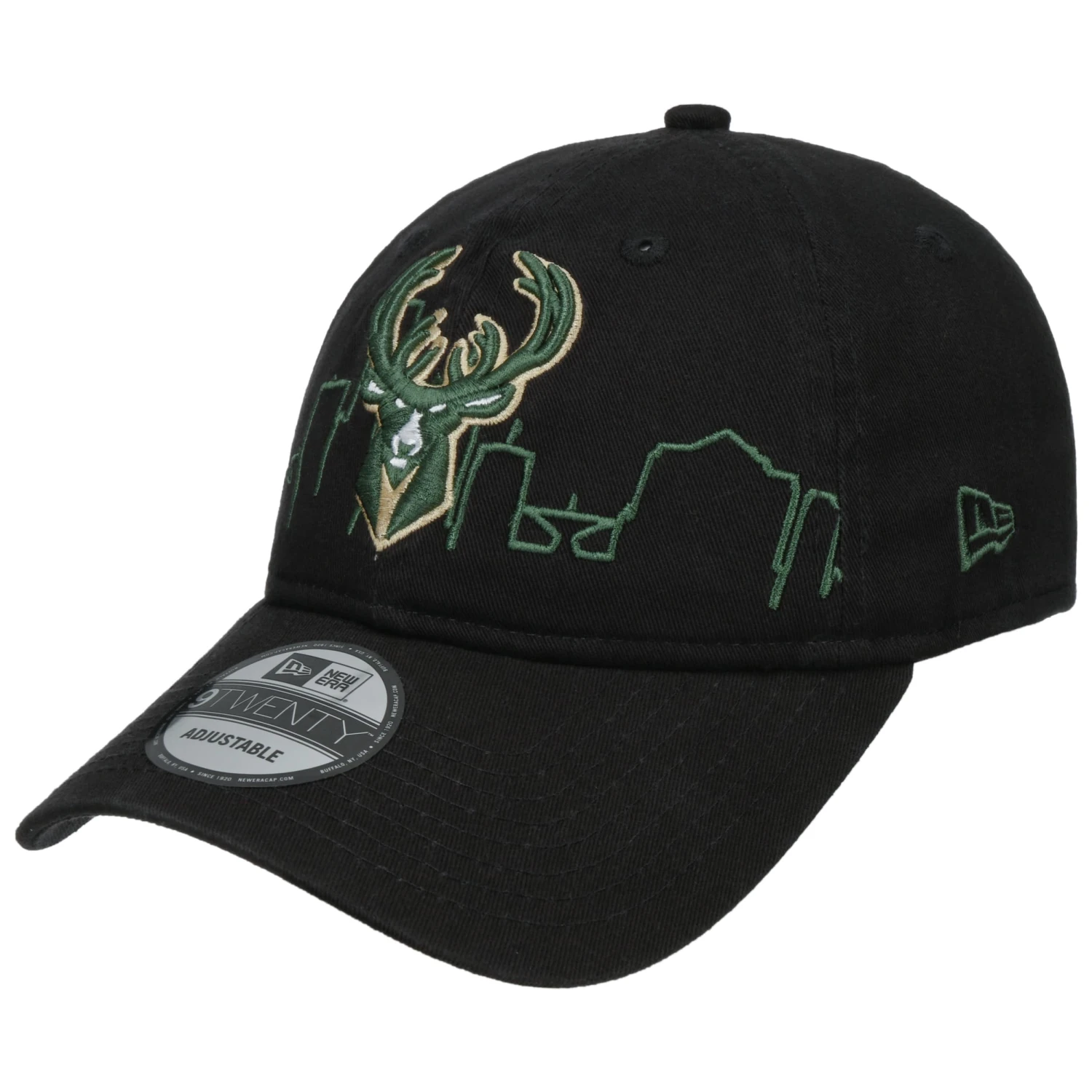 9Twenty NBA Tip Off Bucks Cap By New Era 4 9Twenty NBA Tip Off Bucks Cap By New Era – Bild 4