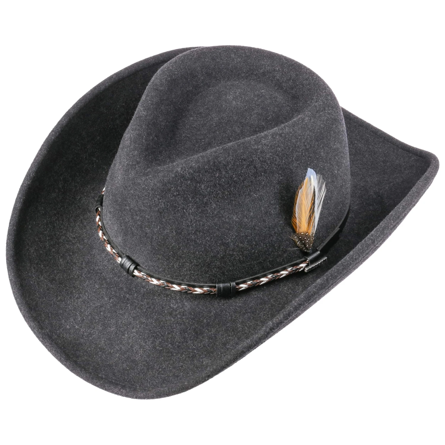 Amasa VitaFelt Westernhut By Stetson 1 Amasa VitaFelt Westernhut By Stetson