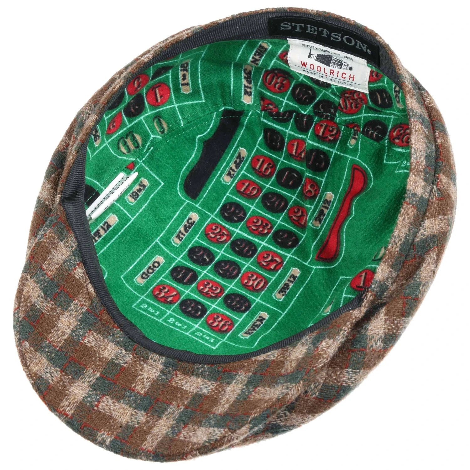 Belfast Woolrich Flatcap By Stetson 2 Belfast Woolrich Flatcap By Stetson – Bild 2