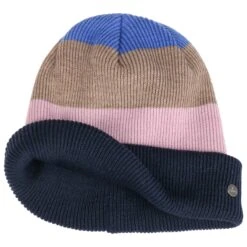 Block Stripes Merinomütze By Lierys -Hut Shopping Block Stripes Merinomuetze by Lierys hellblau.54767 1rf9