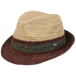 Brisbane Crochet Trilby Strohhut By Barts