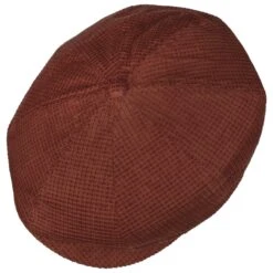 Brood Uni Cotton Flatcap By Brixton