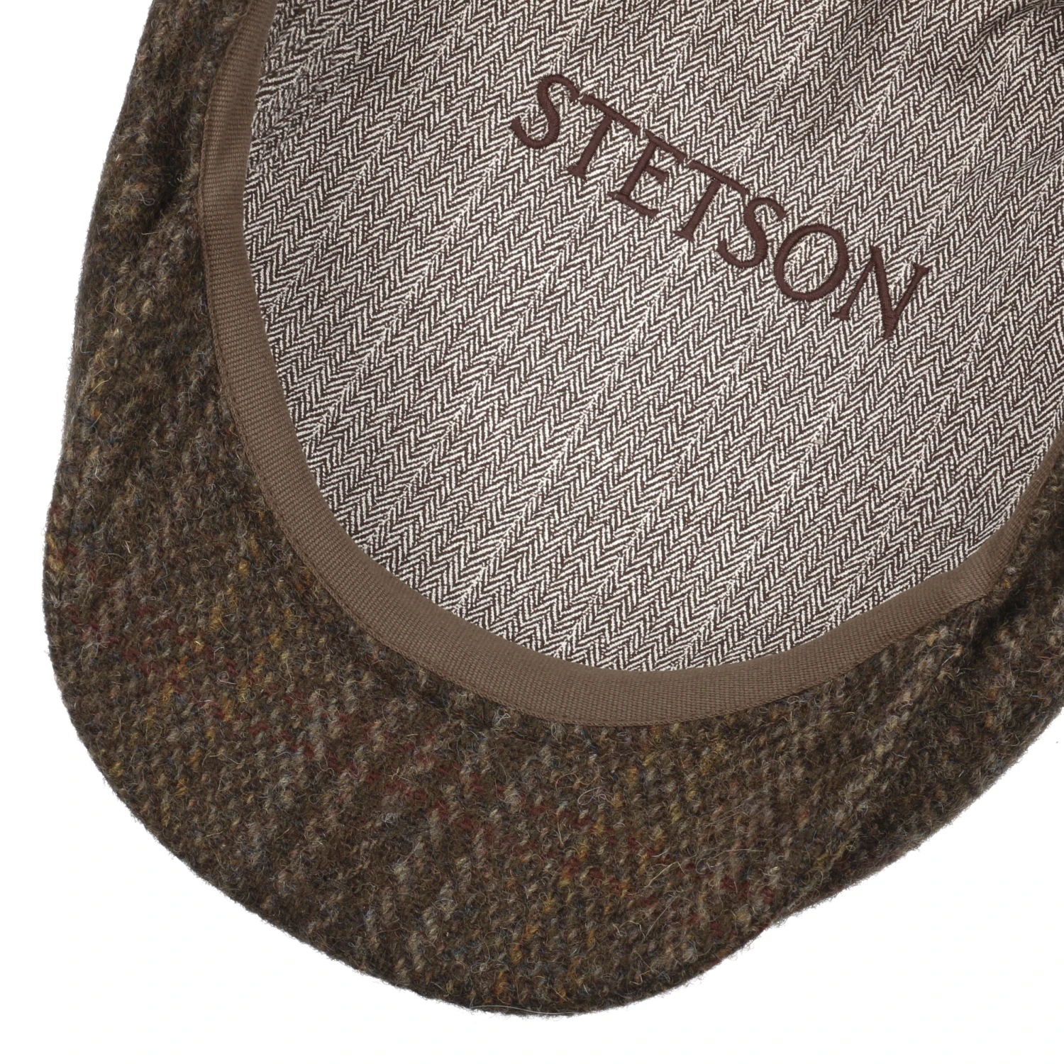 Burnet Harris Tweed Flatcap By Stetson 4 Burnet Harris Tweed Flatcap By Stetson – Bild 4