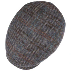Burnet Harris Tweed Flatcap By Stetson