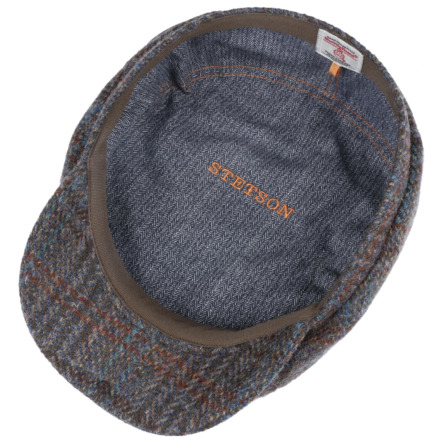 Burnet Harris Tweed Flatcap By Stetson 3 Burnet Harris Tweed Flatcap By Stetson – Bild 3