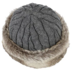 Cable Knit Faux Fur Mütze By Barts