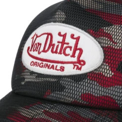 Camo Foam Trucker Cap By Von Dutch 16 Camo Foam Trucker Cap By Von Dutch -Hut Shopping Camo Foam Trucker Cap by Von Dutch schwarz rot.60527 4rf178
