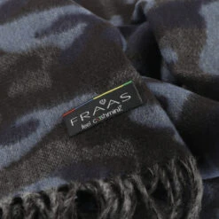 Camouflage Cashmink Schal By Fraas -Hut Shopping Camouflage Cashmink Schal by Fraas blau.59952 4rf2