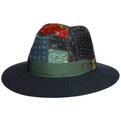 Candesto Fedora Wollhut By Alfonso DEste 13 Candesto Fedora Wollhut By Alfonso DEste -Hut Shopping Candesto Fedora Wollhut by Alfonso D Este blau gruen.63701 rf225