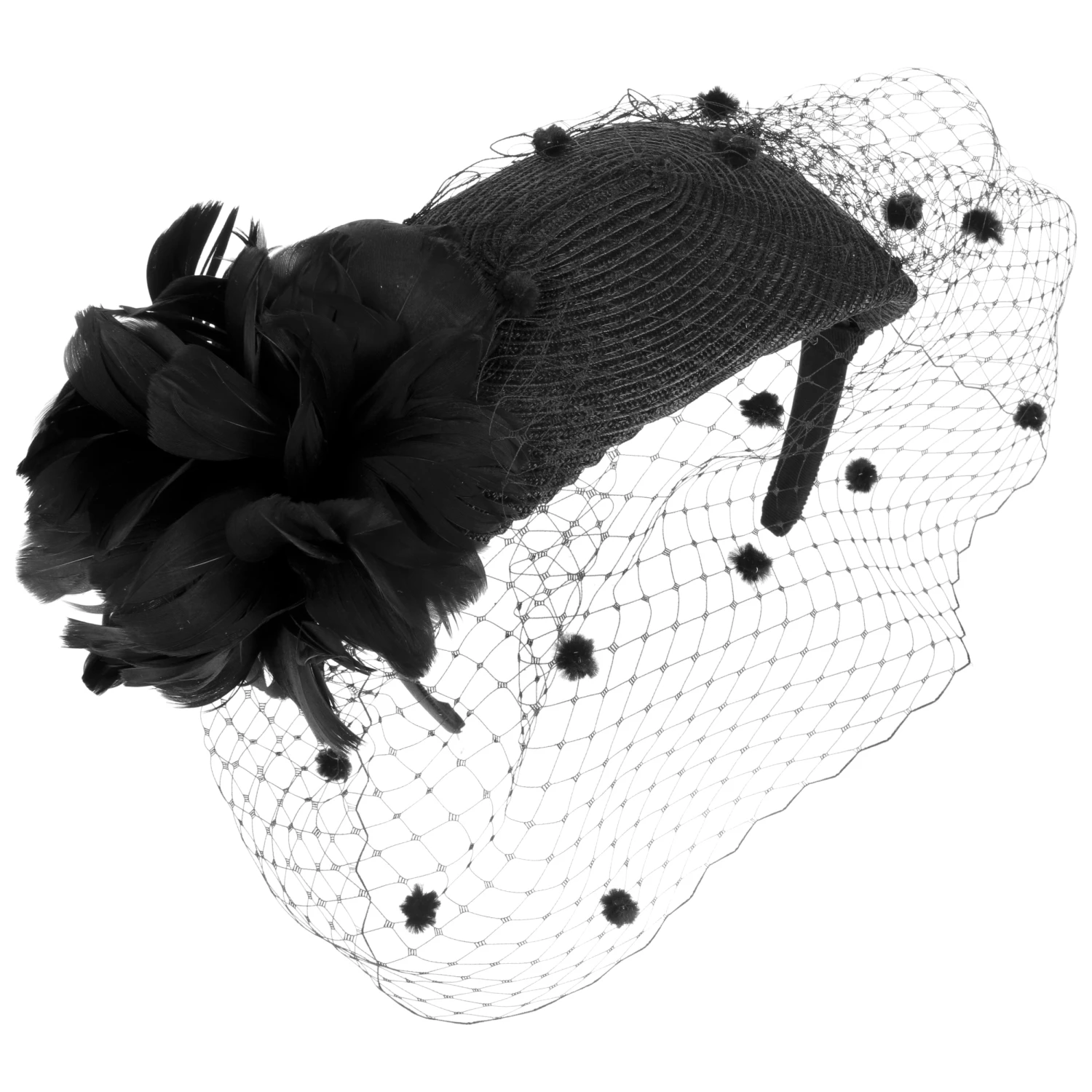 Casela Fascinator Mit Schleier By McBURN 1 Casela Fascinator Mit Schleier By McBURN