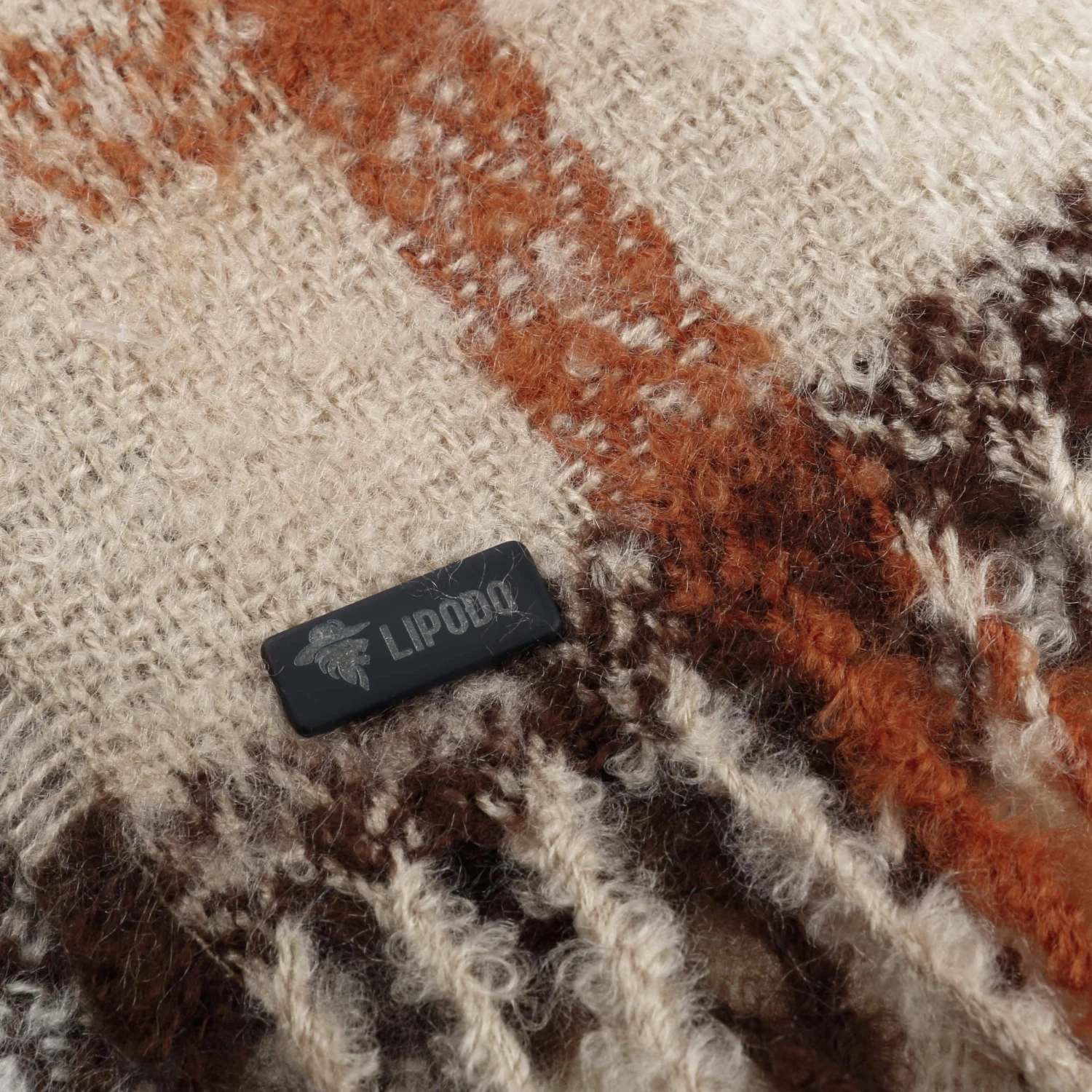 Cashmink Check Fransenschal By Lipodo 1 Cashmink Check Fransenschal By Lipodo