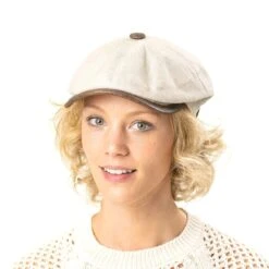 City Leinen Flatcap By Lierys 10 City Leinen Flatcap By Lierys -Hut Shopping City Leinen Flatcap by Lierys.49391 7