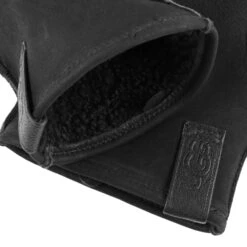 Clamshell Logo Lederhandschuhe By UGG