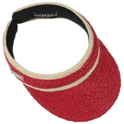 Classic Raffia Sonnenvisor By Seeberger 12 Classic Raffia Sonnenvisor By Seeberger -Hut Shopping Classic Raffia Sonnenvisor by Seeberger rot.62009 1rf3