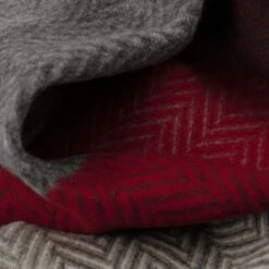 Colour Check Fransenschal By Lipodo -Hut Shopping Colour Check Fransenschal by Lipodo bordeaux.64379 5rf27