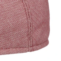 Coolmax Herringbone Flatcap -Hut Shopping Coolmax Herringbone Flatcap rot.61960 4rf3