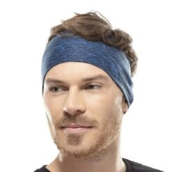 Coolnet UV+ Navy Htr Headband By BUFF -Hut Shopping Coolnet UV Navy Htr Headband by BUFF.58627 8