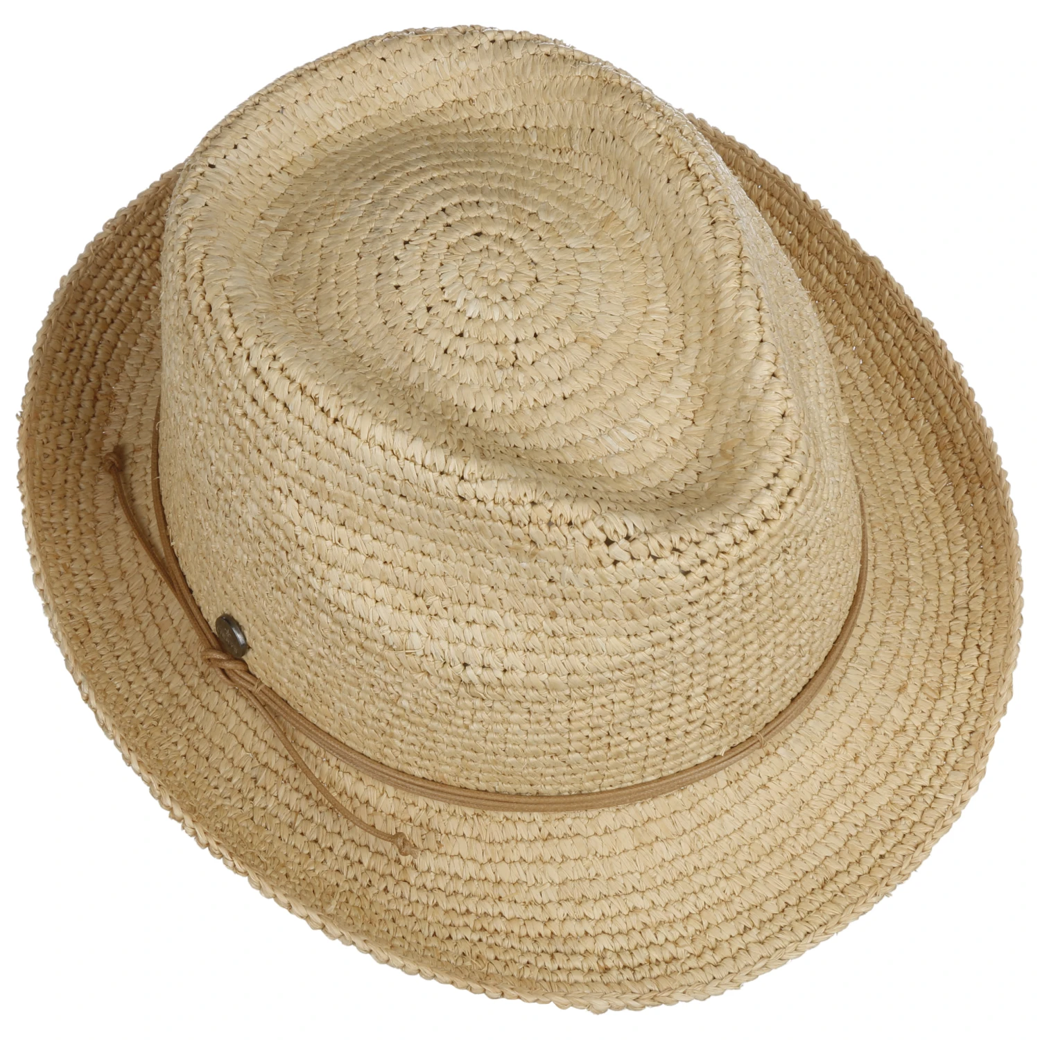 Crochet Trilby Raffiahut By Lierys 1 Crochet Trilby Raffiahut By Lierys