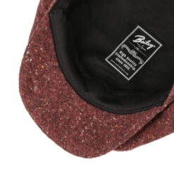 Currin Tweed Flatcap By Bailey 1922 -Hut Shopping Currin Tweed Flatcap by Bailey 1922 bordeaux.59774 2rf27