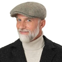 Currin Tweed Flatcap By Bailey 1922 -Hut Shopping Currin Tweed Flatcap by Bailey 1922.59774 8