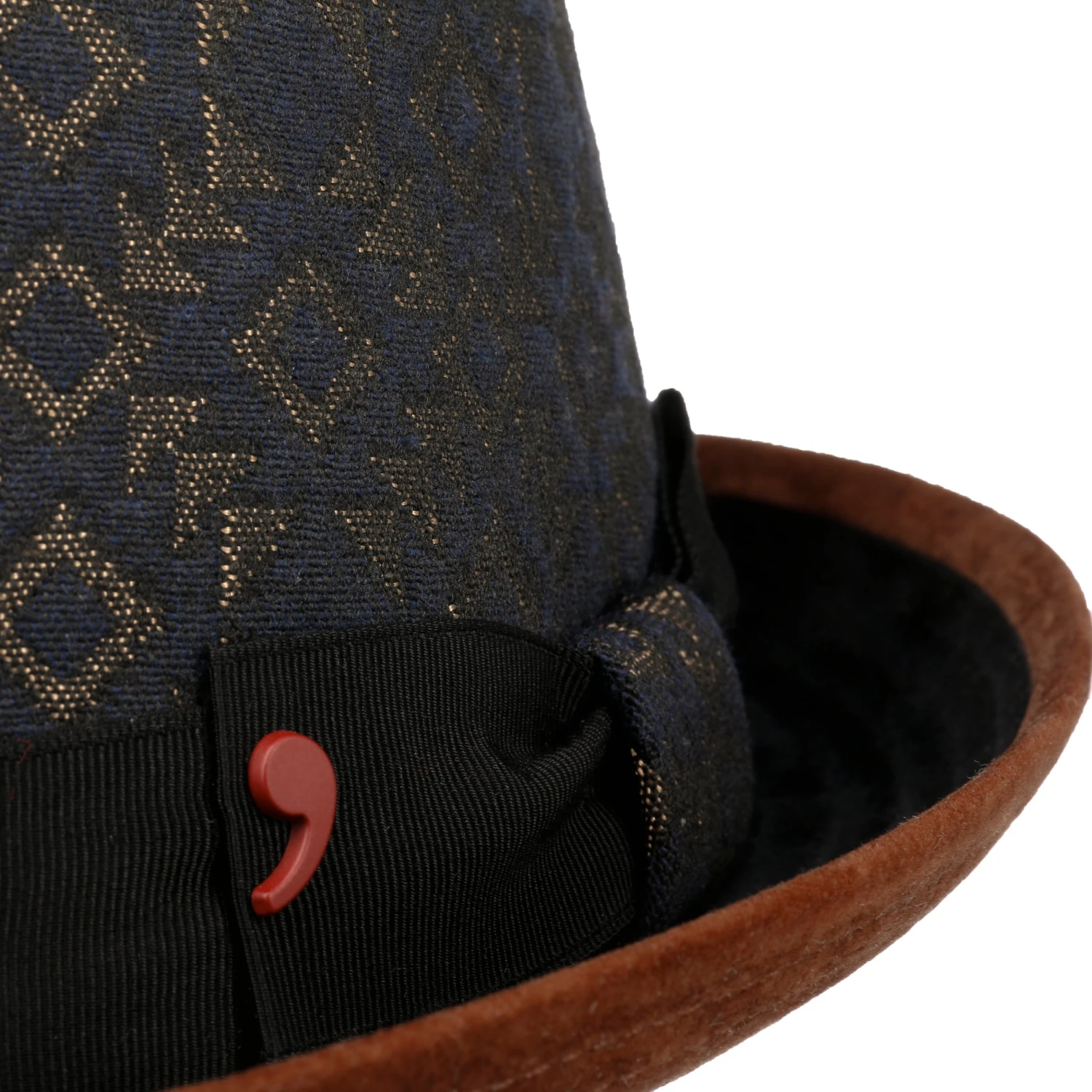 Daluno Pork Pie Stoffhut By Alfonso D´Este 3 Daluno Pork Pie Stoffhut By Alfonso D´Este – Bild 3