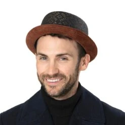 Daluno Pork Pie Stoffhut By Alfonso D´Este 8 Daluno Pork Pie Stoffhut By Alfonso D´Este -Hut Shopping Daluno Pork Pie Stoffhut by Alfonso D Este.60390 8