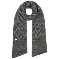 Damola Strickschal By Seeberger 10 Damola Strickschal By Seeberger -Hut Shopping Damola Strickschal by Seeberger schwarz grau.59876 rf179