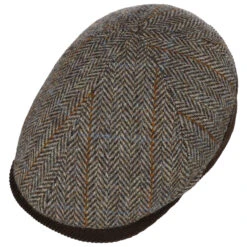 Darnsell Harris Tweed Flatcap By Lierys