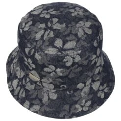 Denim Flower Bucket Fischerhut By Seeberger