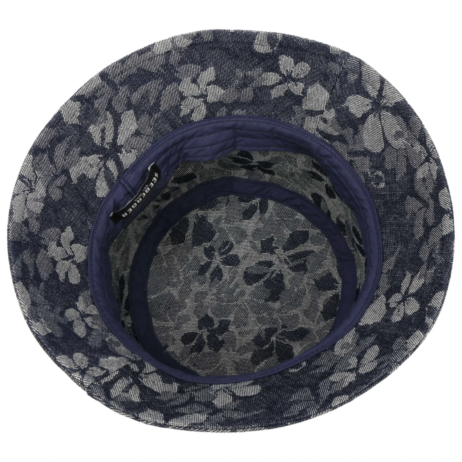 Denim Flower Bucket Fischerhut By Seeberger 2 Denim Flower Bucket Fischerhut By Seeberger – Bild 2