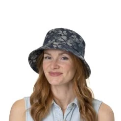 Denim Flower Bucket Fischerhut By Seeberger 8 Denim Flower Bucket Fischerhut By Seeberger -Hut Shopping Denim Flower Bucket Fischerhut by Seeberger.64891 7