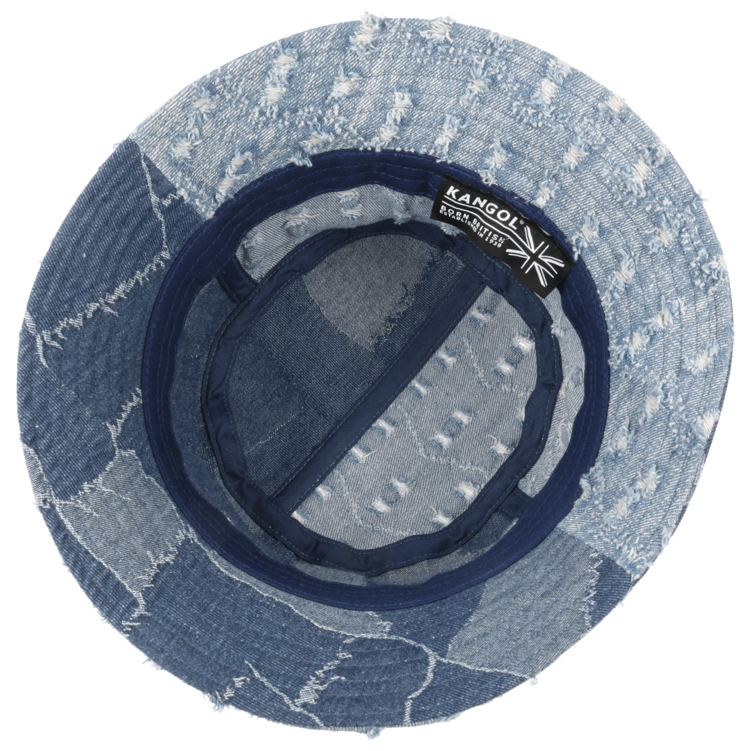 Denim Mashup Bucket Fischerhut By Kangol 2 Denim Mashup Bucket Fischerhut By Kangol – Bild 2