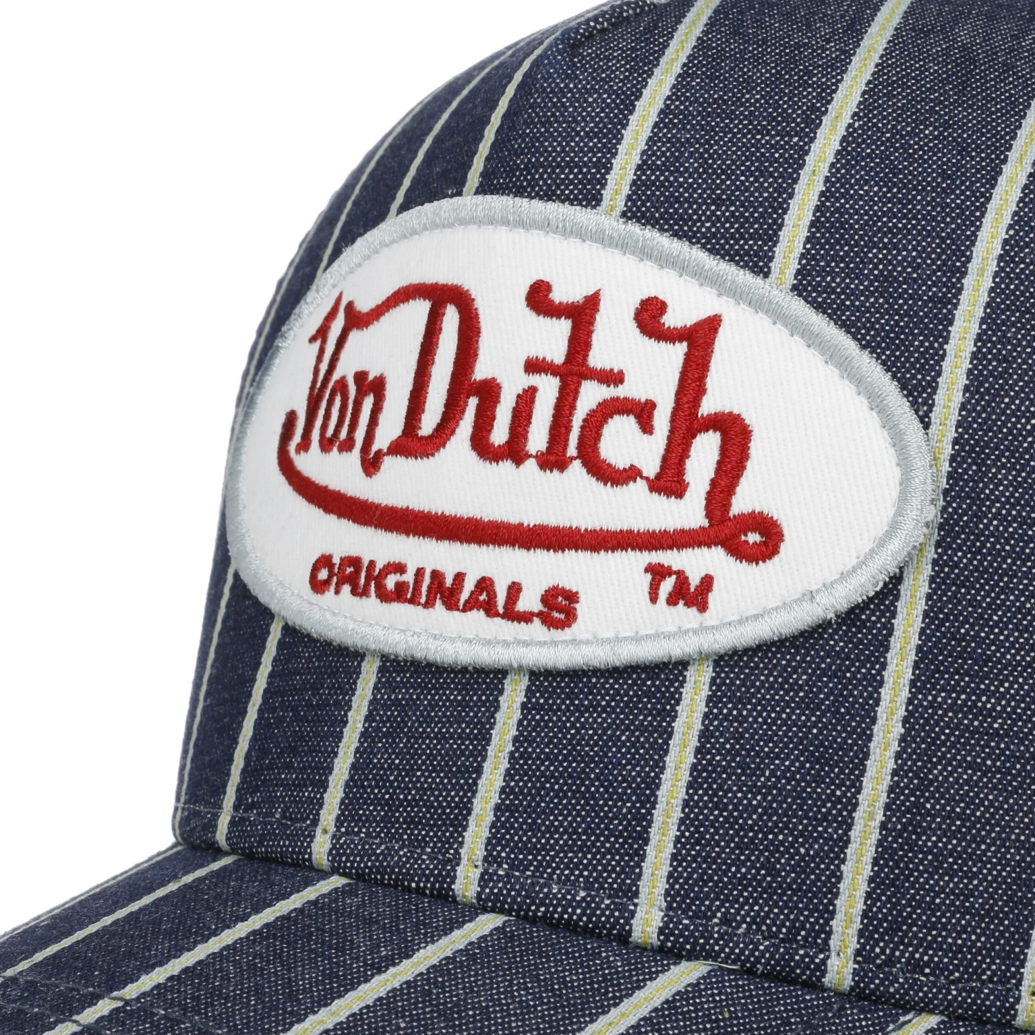 Denim Stripes Trucker Cap By Von Dutch 4 Denim Stripes Trucker Cap By Von Dutch – Bild 4
