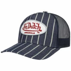 Denim Stripes Trucker Cap By Von Dutch 9 Denim Stripes Trucker Cap By Von Dutch -Hut Shopping Denim Stripes Trucker Cap by Von Dutch denim.60530 rf38