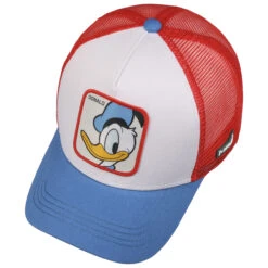 Disney Donald 2 Trucker Cap By Capslab