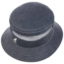 Distressed Cotton Mesh Bucket Stoffhut By Kangol