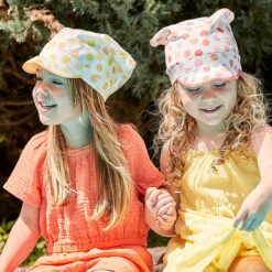 Dots Kids Kopftuch Mit Schirm By Maximo