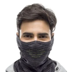 Dryflx+ Black Neck Warmer By BUFF 6 Dryflx+ Black Neck Warmer By BUFF -Hut Shopping Dryflx Black Neck Warmer by BUFF.58044 8