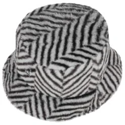 Faux Fur Bucket Herringbone Fischerhut By Kangol