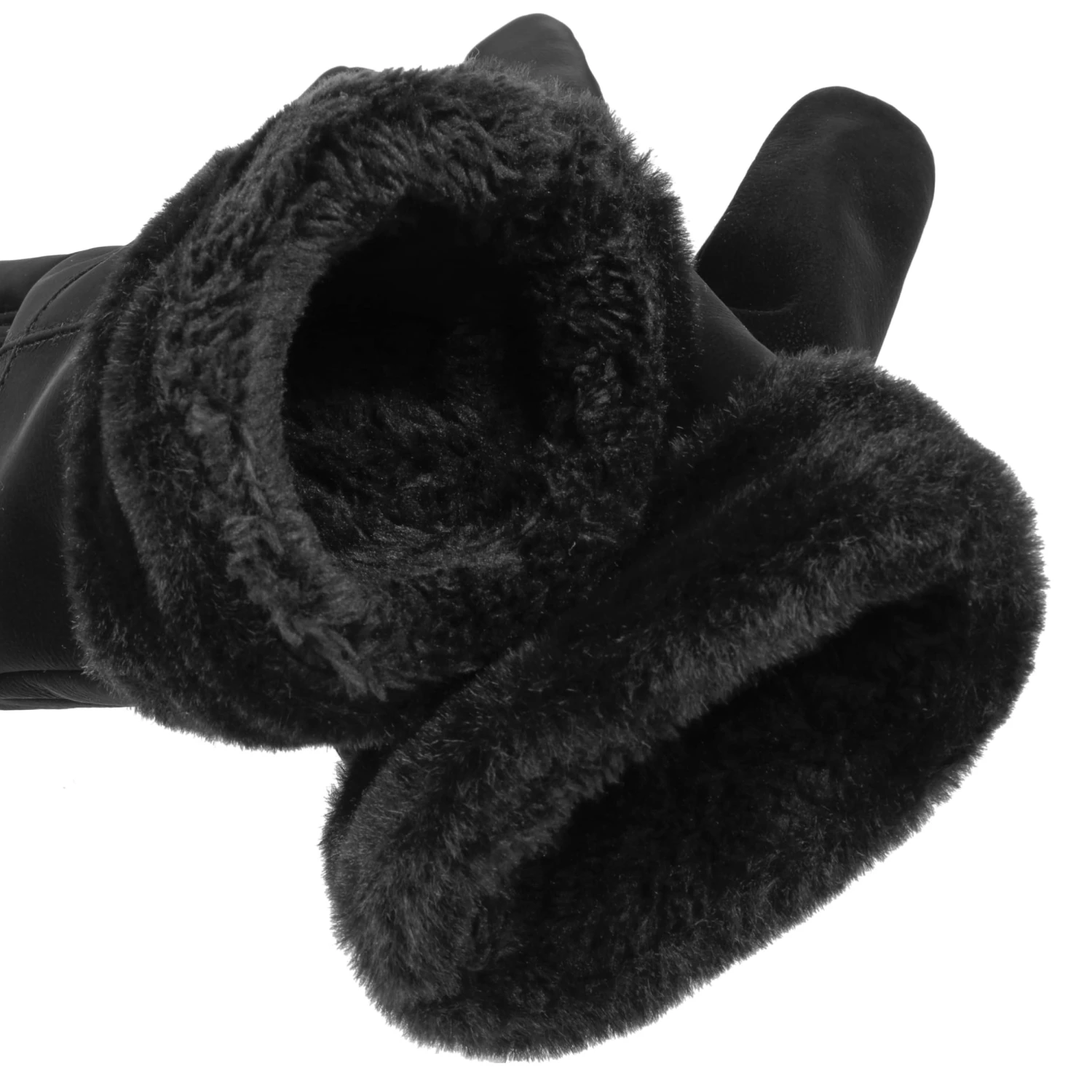 Faux Fur Cuff Handschuhe 2 Faux Fur Cuff Handschuhe – Bild 2