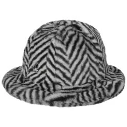 Faux Fur Stripe Casual Stoffhut By Kangol -Hut Shopping Faux Fur Stripe Casual Stoffhut by Kangol grau.64585 rf13