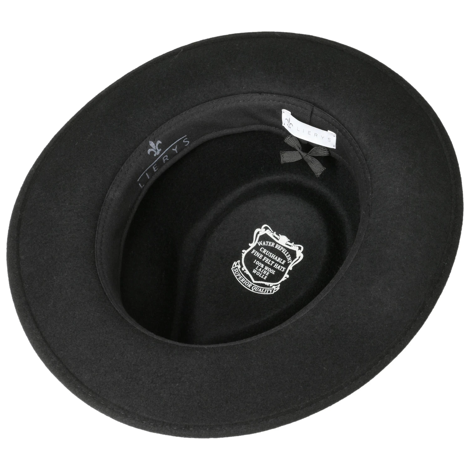 Fedora Wollfilzhut Mit Lederband By Lierys 4 Fedora Wollfilzhut Mit Lederband By Lierys – Bild 4