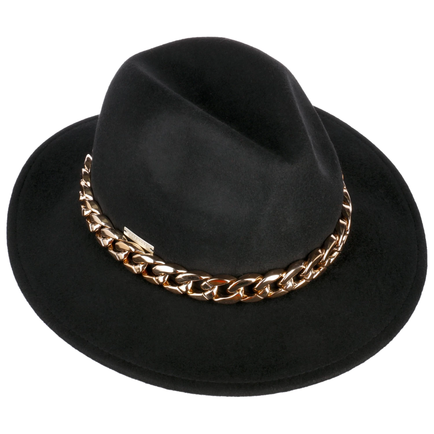 Fedora Wollhut Mit Kette By Seeberger 1 Fedora Wollhut Mit Kette By Seeberger
