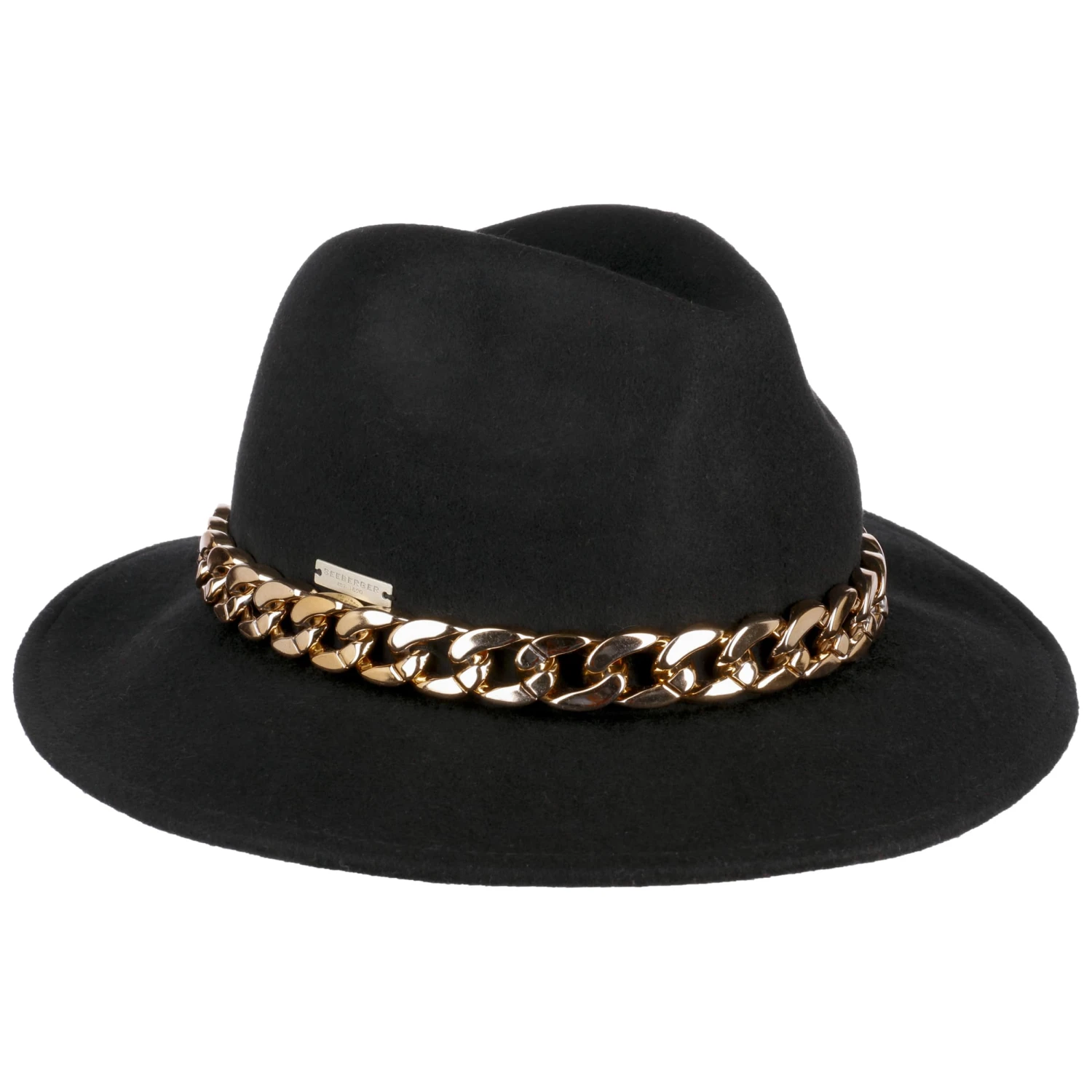 Fedora Wollhut Mit Kette By Seeberger 6 Fedora Wollhut Mit Kette By Seeberger – Bild 6